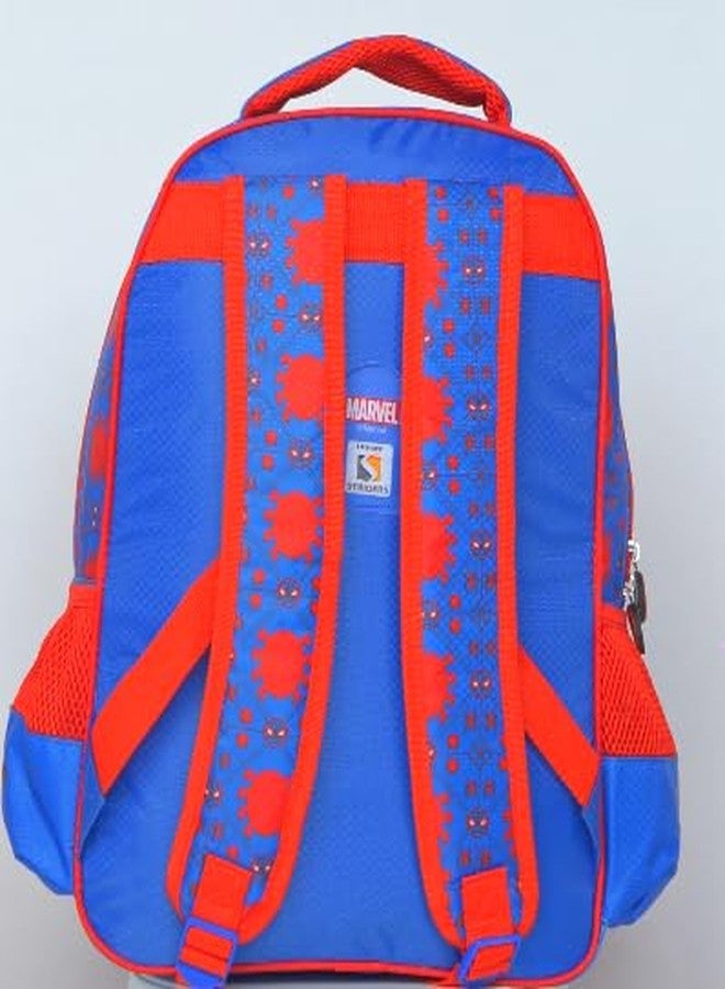 STRIDERS Spiderman School Bag for Kids Spacious Durable Rolling Backpack with Padded Comfortable Straps & Fun Design Perfect for School Travel & Play (16 Inch) - Image 4